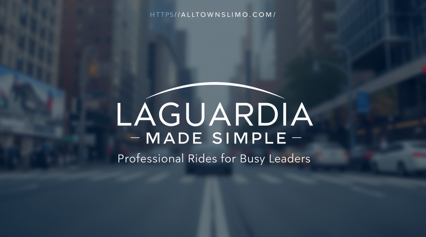 LaGuardia Made Simple: Professional Rides for Busy Leaders