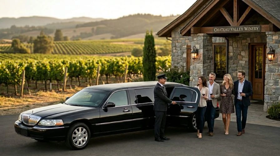 Why Use A Limo Service To Visit Wineries?- Infographic