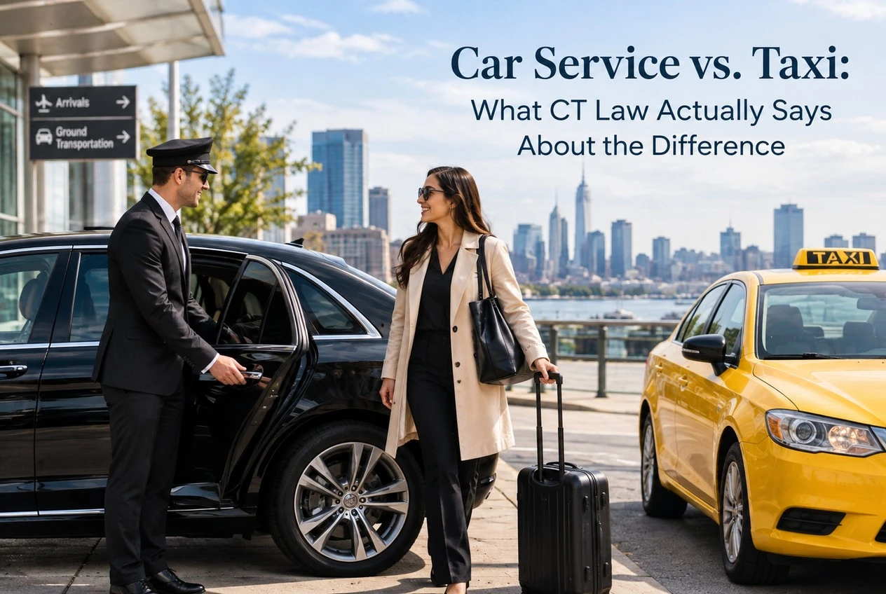 Car Service vs. Taxi: What CT Law Actually Says About the Difference