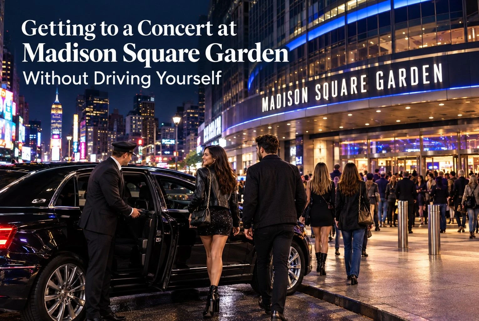 Getting to a Concert at Madison Square Garden Without Driving Yourself