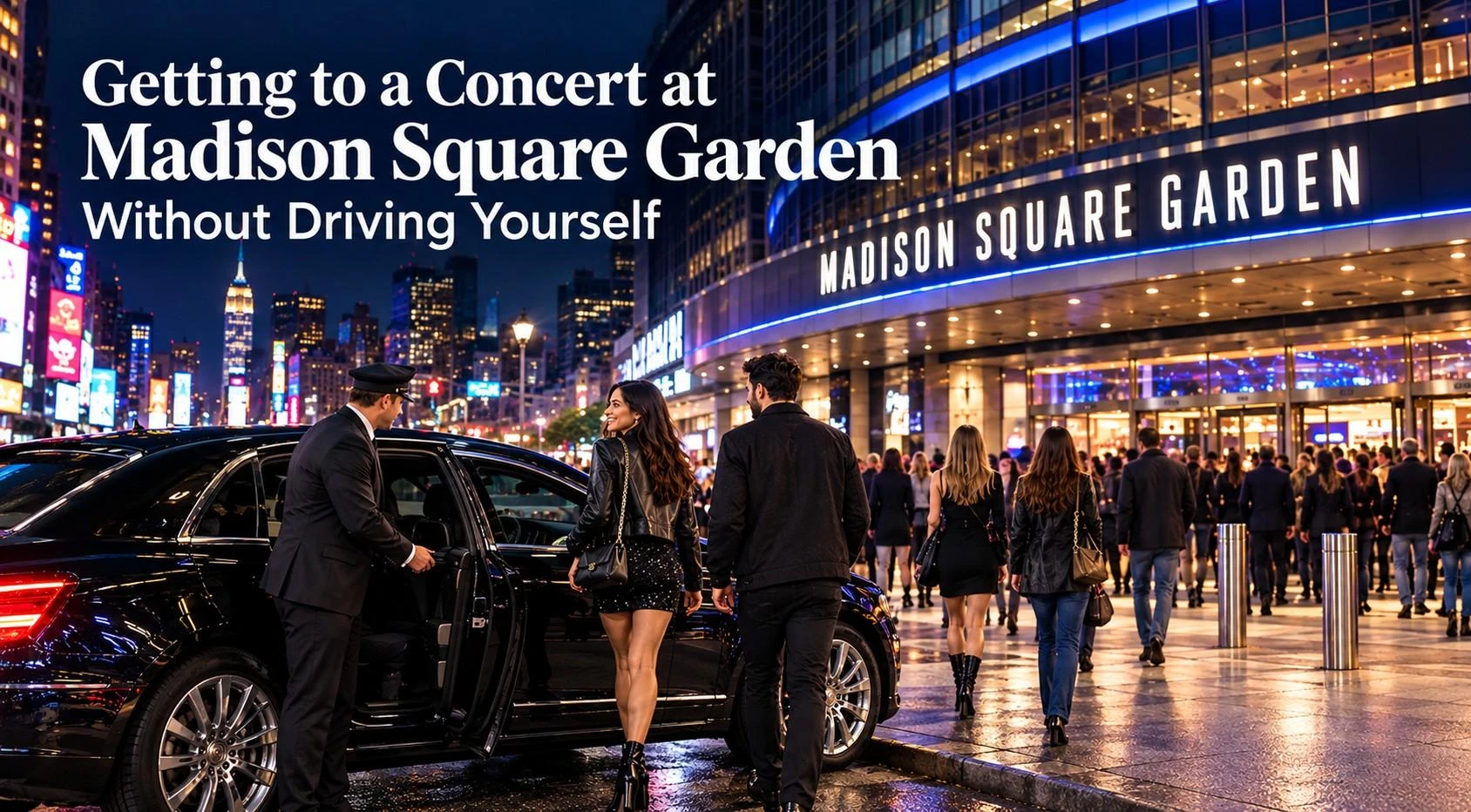 Getting to a Concert at Madison Square Garden Without Driving Yourself