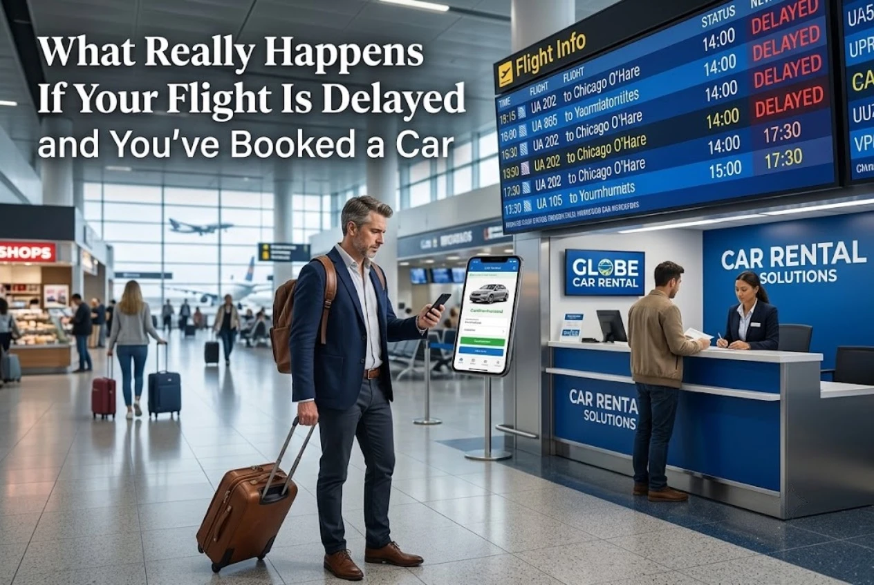 What Really Happens If Your Flight Is Delayed and You've Booked a Car