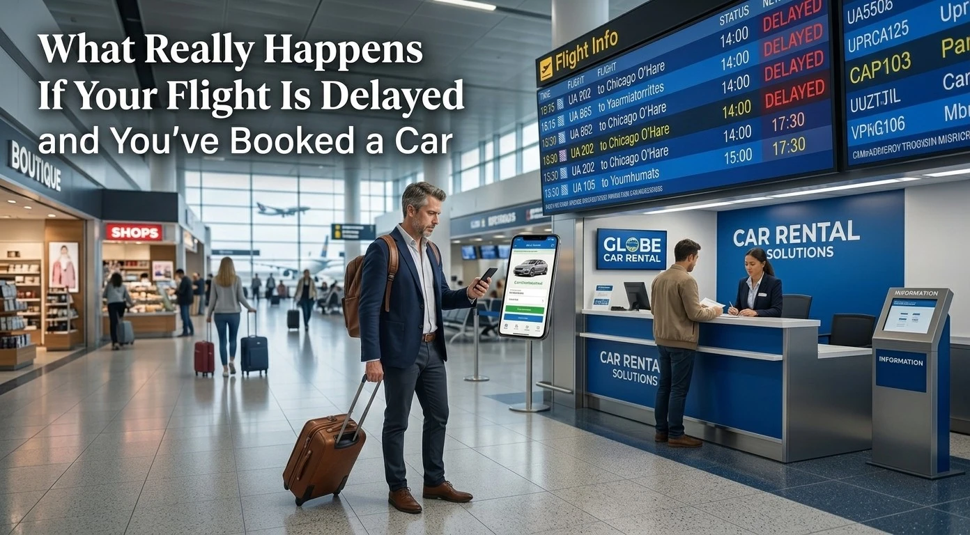 What Really Happens If Your Flight Is Delayed and You've Booked a Car