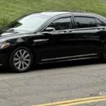 Lincoln Continental Black Car