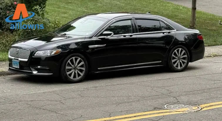 Lincoln Continental Black Car