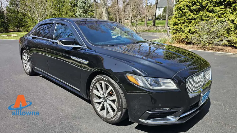 Lincoln Continental Black Car