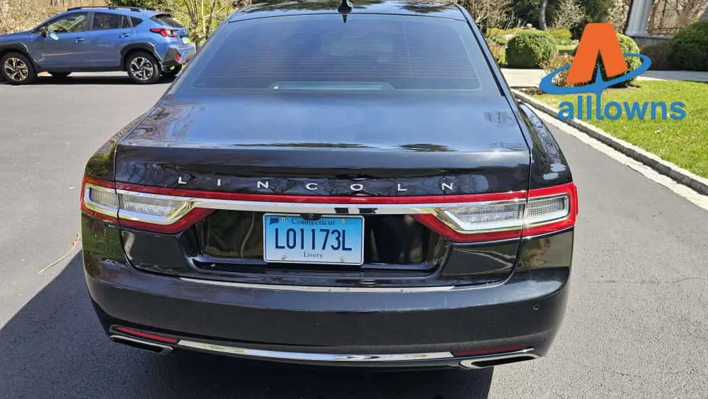 Lincoln Continental Black Car